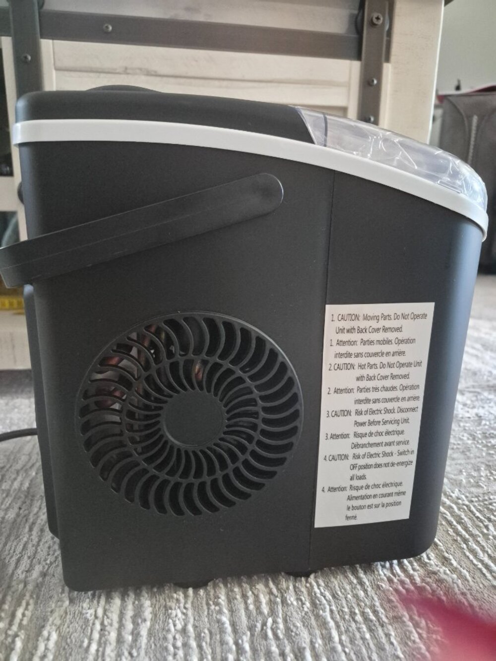 Countertop Ice Maker Machine with Handle - Picture 6 of 6